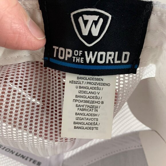 Texas Tech Red Raiders NCAA Black Top of the World Snapback Trucker Hat New - Picture 5 of 5